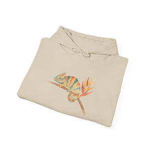 Tropical Energy Hoodie - Colorful Chameleon Graphic - Dipaliz - Hoodies - s