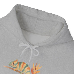 Tropical Energy Hoodie - Colorful Chameleon Graphic - Dipaliz - Hoodies - s