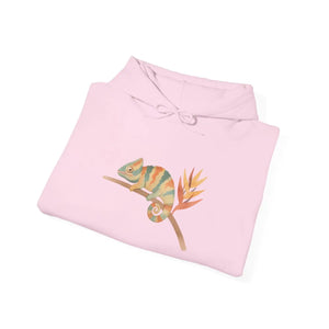 Tropical Energy Hoodie - Colorful Chameleon Graphic - Dipaliz - Hoodies - s