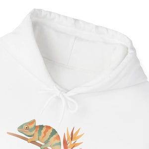 Tropical Energy Hoodie - Colorful Chameleon Graphic - Dipaliz - Hoodies - s