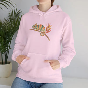 Tropical Energy Hoodie - Colorful Chameleon Graphic - Dipaliz - Hoodies - s