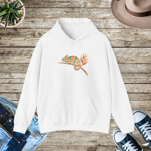 Tropical Energy Hoodie - Colorful Chameleon Graphic - Dipaliz - Hoodies - s