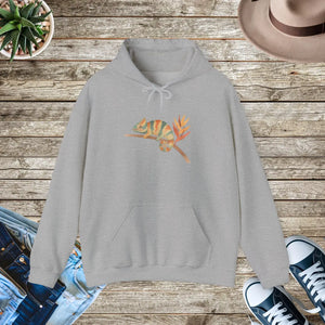 Tropical Energy Hoodie - Colorful Chameleon Graphic - Dipaliz - Hoodies - s