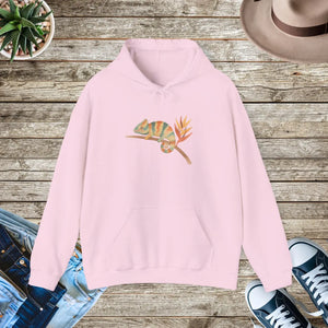 Tropical Energy Hoodie - Colorful Chameleon Graphic - Dipaliz - Hoodies - s
