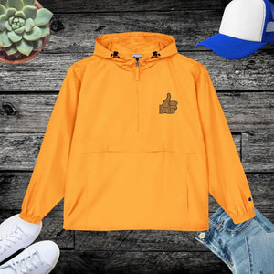 Outerwear - Unisex Packable Anorak Jacket - Waterproof Adventure Ready - Dipaliz s / Gold