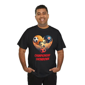 Championship Showdown Unisex Heavy Cotton Tee - Dipaliz - T-shirts