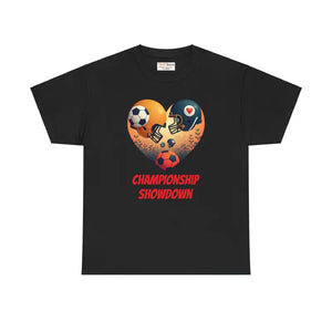 Championship Showdown Unisex Heavy Cotton Tee - Dipaliz - T-shirts