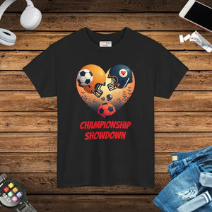 Championship Showdown Unisex Heavy Cotton Tee - Dipaliz - Black / s - T-shirts