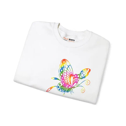 Be the Change Butterfly Crewneck – Unisex Heavy Blend Comfort - Sweatshirt