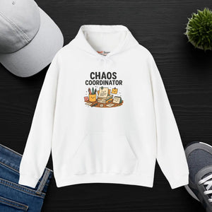 Relaxed Chaos Coordinator Hoodie - Fun Office Wear - Dipaliz - Hoodies