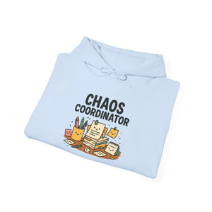 Relaxed Chaos Coordinator Hoodie - Fun Office Wear - Dipaliz - Hoodies