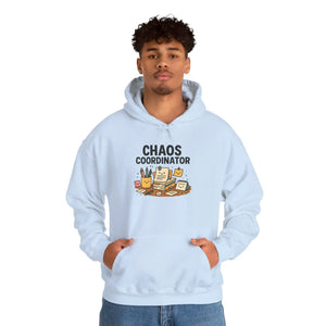 Relaxed Chaos Coordinator Hoodie - Fun Office Wear - Dipaliz - Hoodies
