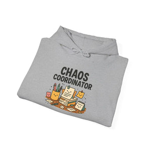 Relaxed Chaos Coordinator Hoodie - Fun Office Wear - Dipaliz - Hoodies