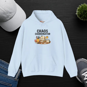 Relaxed Chaos Coordinator Hoodie - Fun Office Wear - Dipaliz - Hoodies