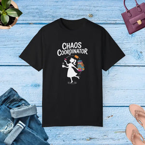 Chaos Coordinator Unisex Garment-dyed T-shirt - Dipaliz - Black / s - T-shirts