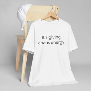 Chaos Energy Boost Unisex Jersey Tee Breathable Fabric - Dipaliz - T-shirts
