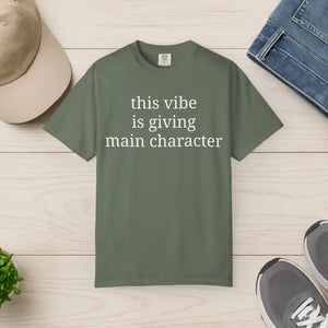 Relaxed Fit Clothing Vibe Unisex Style Everyday Tee - Dipaliz - Moss / s - T-shirts