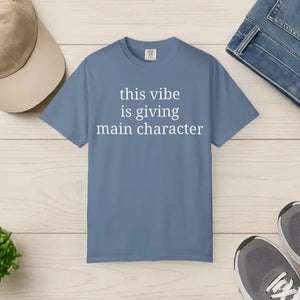 Relaxed Fit Clothing Vibe Unisex Style Everyday Tee - Dipaliz - Blue Jean / s - T-shirts