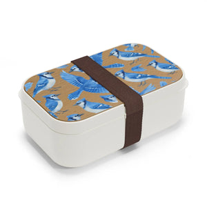Blue Jay Bento Lunch Box - Eco-friendly Design - Dipaliz - Containers