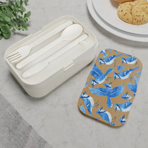 Blue Jay Bento Lunch Box - Eco-friendly Style - Dipaliz - one Size - Containers