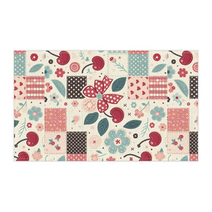 Vibrant Patchwork Tea Towels - Charming Cherry - Dipaliz - Kitchen