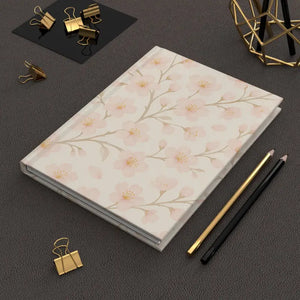 Floral Hardcover Journal - Matte Laminated Cover - Dipaliz - Journals
