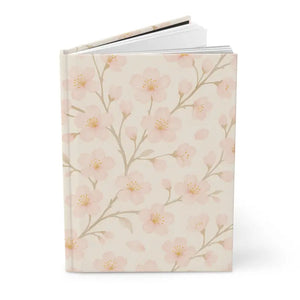 Floral Hardcover Journal - Matte Laminated Cover - Dipaliz - Journals