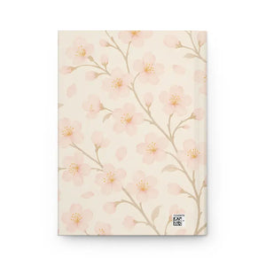 Floral Hardcover Journal - Matte Laminated Cover - Dipaliz - Journals