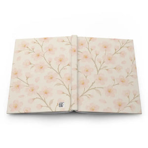 Floral Hardcover Journal - Matte Laminated Cover - Dipaliz - Journals