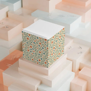 Vibrant Floral Note Cube - Blooming Inspiration 400 Sheets - Dipaliz - Sticky Notes