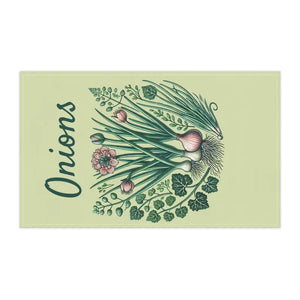 Garden Tea Towels - Eco Colorful Kitchen Charm - Dipaliz