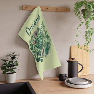 Garden Tea Towels - Eco Colorful Kitchen Charm - Dipaliz - Cotton Twill / 18’’ × 30’’