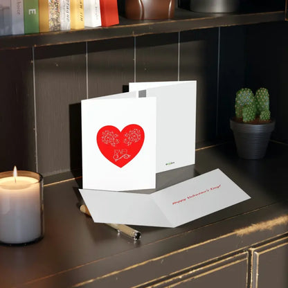 Charming Valentine’s Greeting Cards with Matching Envelopes - Paper Products