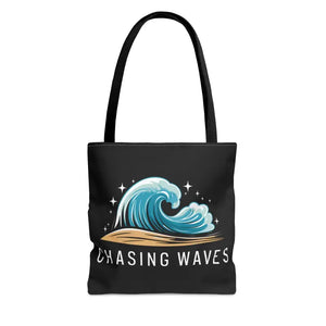 Waves Versatile Tote Bag - Beach to City Style - Dipaliz - Bags