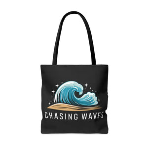 Waves Versatile Tote Bag - Beach to City Style - Dipaliz - Bags