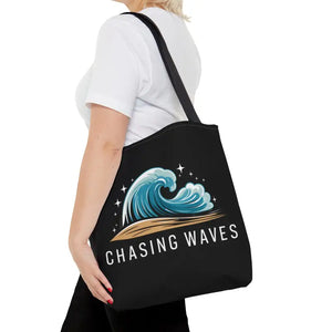 Waves Versatile Tote Bag - Beach to City Style - Dipaliz - Bags