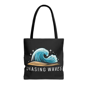 Waves Versatile Tote Bag - Beach to City Style - Dipaliz - Bags