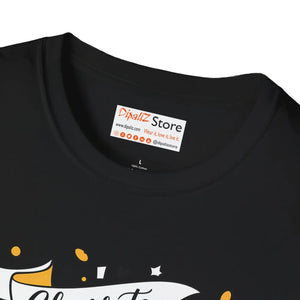 Soft Graphic Tees - Cheers to New Beginnings Cotton - Dipaliz - T-shirts
