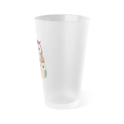 Celebrate in Style with Cozy Three Owls Frosted Pints! - 16oz / Mug