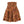 Bold Leopard Print Skater Skirt Polyester Spandex Dipaliz - Skirts - Xs