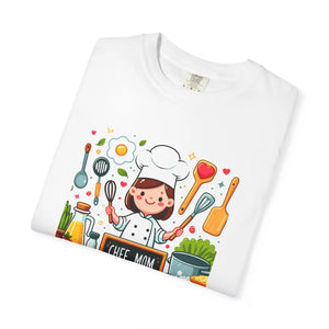 Chef Mom Garment Dyed Tee - Pre-shrunk Fabric - Dipaliz - T-shirts