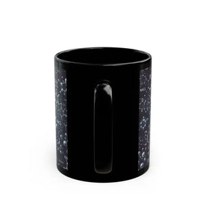 Black Ceramic Mug with Cool Chemical Formulas - Dipaliz - Mugs