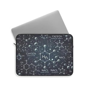 Stylish Chemistry Laptop Sleeve - Chemical Formulas - Dipaliz - Computer Covers & Skins