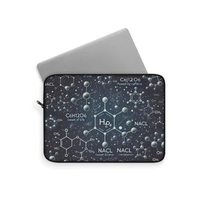 Stylish Chemistry Laptop Sleeve - Chemical Formulas - Dipaliz - Computer Covers & Skins