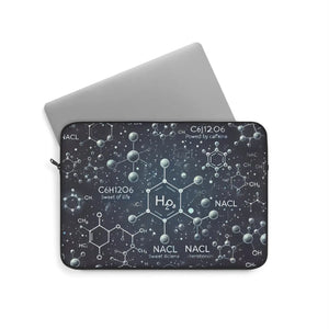 Stylish Chemistry Laptop Sleeve - Chemical Formulas - Dipaliz - Computer Covers & Skins