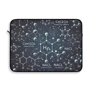 Stylish Chemistry Laptop Sleeve - Chemical Formulas - Dipaliz - Computer Covers & Skins