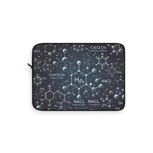 Chemistry Laptop Sleeve - Stylish Formula Design - Dipaliz - 12’’ - Computer Covers & Skins