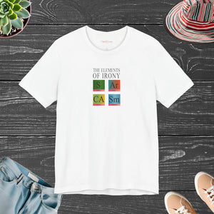 Soft Cotton T-shirt - Chemistry Elements Pun - Dipaliz - T-shirts - s