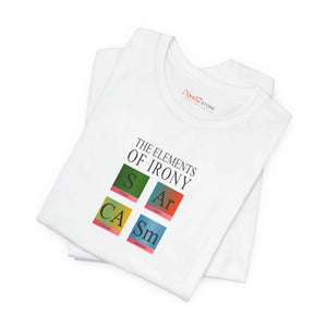 Soft Cotton T-shirt - Chemistry Elements Pun - Dipaliz - T-shirts - s