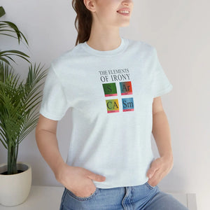 Soft Cotton T-shirt - Chemistry Elements Pun - Dipaliz - T-shirts - s